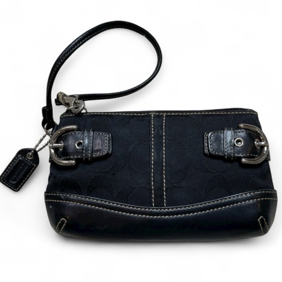 Coach Monogram Wristlet - Picture 1 of 7